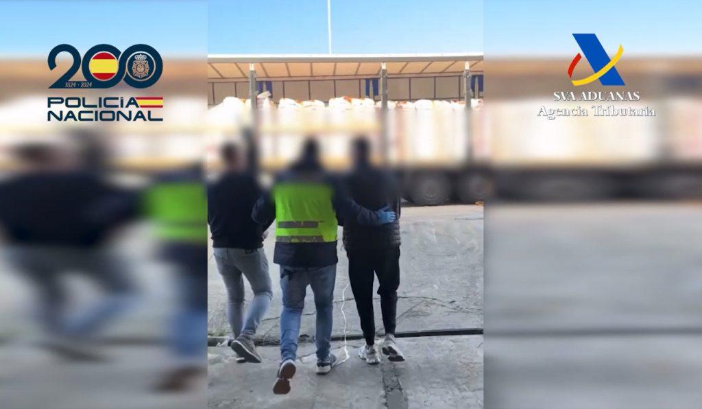 Detenidas cinco personas de de origen albanés holandés y lituano que